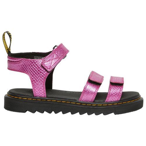 Dr. Martens Girls Dr. Martens Klaire Sandals - Girls' Grade School Shoes Pink/Pink Size 06.0 | Foot Locker (US)