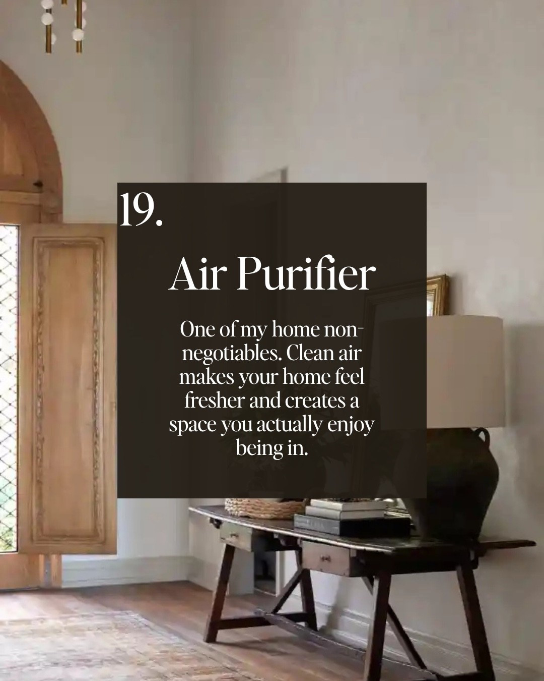 Air purifier!