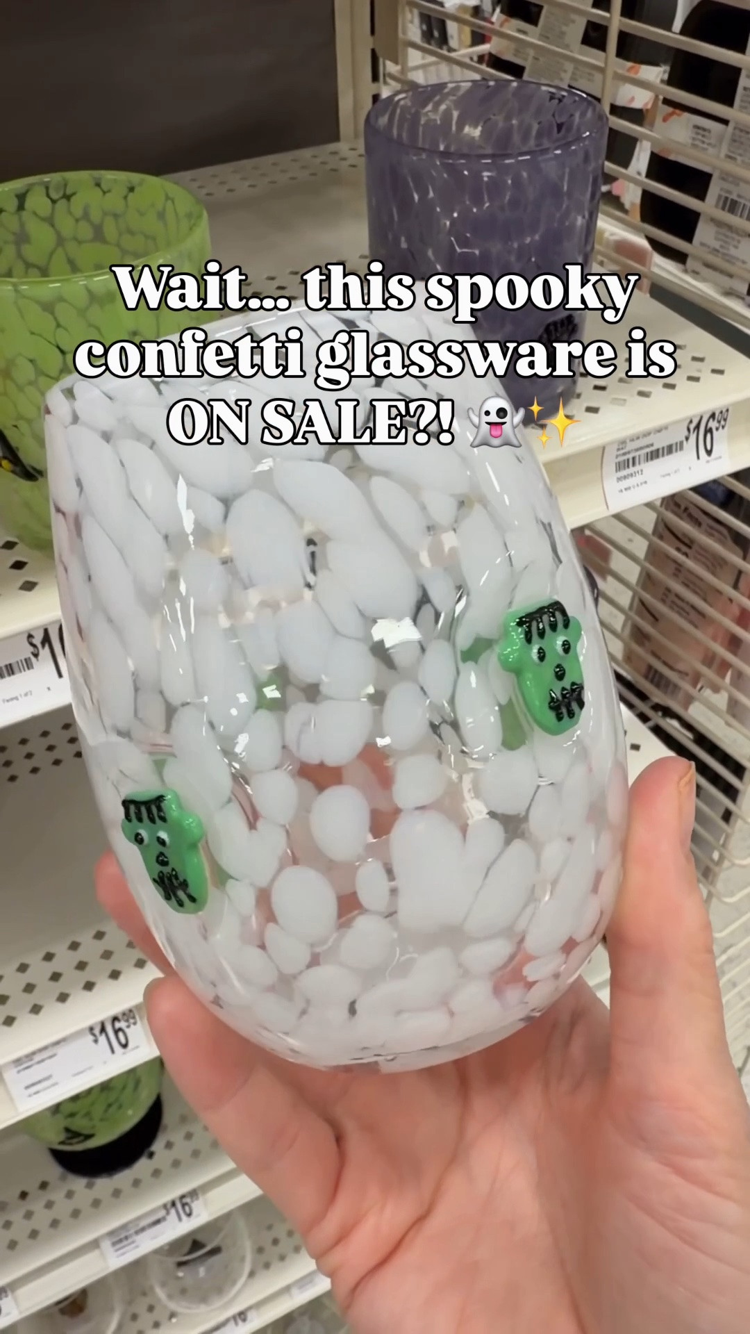 👻✨ Spooky confetti glassware AND it’s on sale?! These are such a fun find for Halloween!! 🎃 From ghosts + pumpkins to all the colorful spooky designs, there are SO many styles to choose from—and I seriously can’t pick a favorite. 😍

Perfect for Halloween parties, spooky movie nights or making your everyday drinks a little more festive. Linking all the styles while they’re on sale! 🥂👻

#LTKHalloween #LTKHome #LTKParties #HalloweenFinds #HalloweenGlassware #SpookySeason #HalloweenDecor

#LTKSeasonal #LTKHome