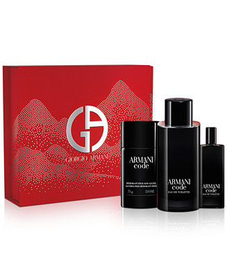 Armani Beauty Men's 3-Pc. Armani Code Eau de Toilette Gift Set - Macy's | Macy's