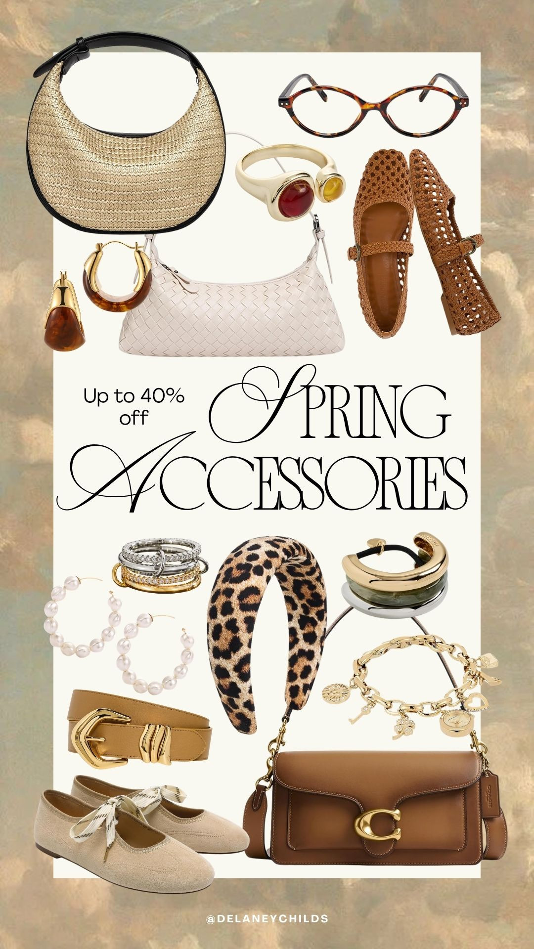 Spring accessories all up to 40% off! 

 #LTKdayinmylife #LTKgrwm