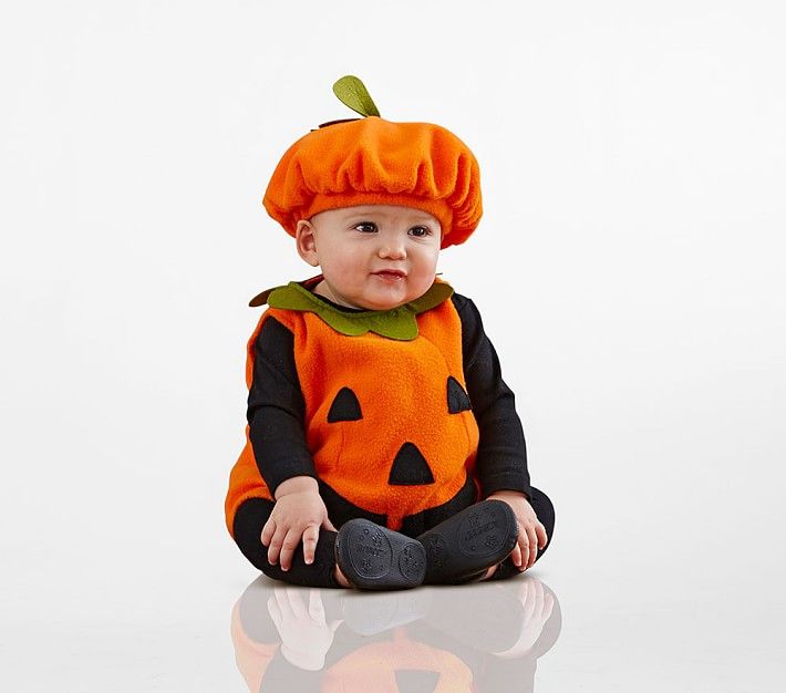 Baby Pumpkin Halloween Costume | Pottery Barn Kids