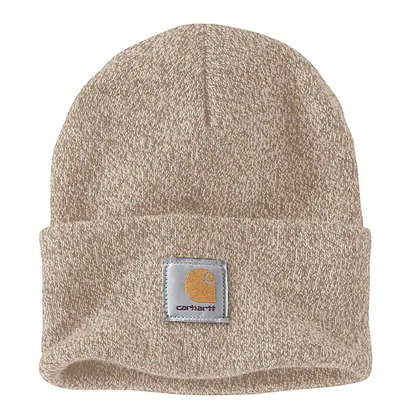 Carhartt Knit Cuffed Beanie One Size Flaxseed/Oat Milk Marl | Scheels