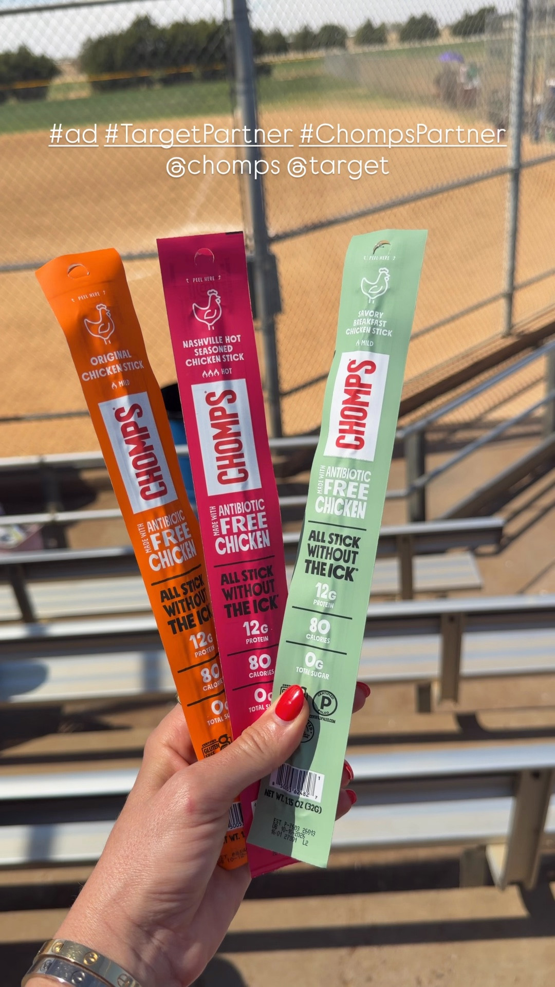 
#ad Chomps sticks are one of our favorite family on the go snacks! Grab the new chomps chicken sticks at Target today! You’ll love all the new flavors! #TargetPartner #ChompsPartner @chomps @Target 