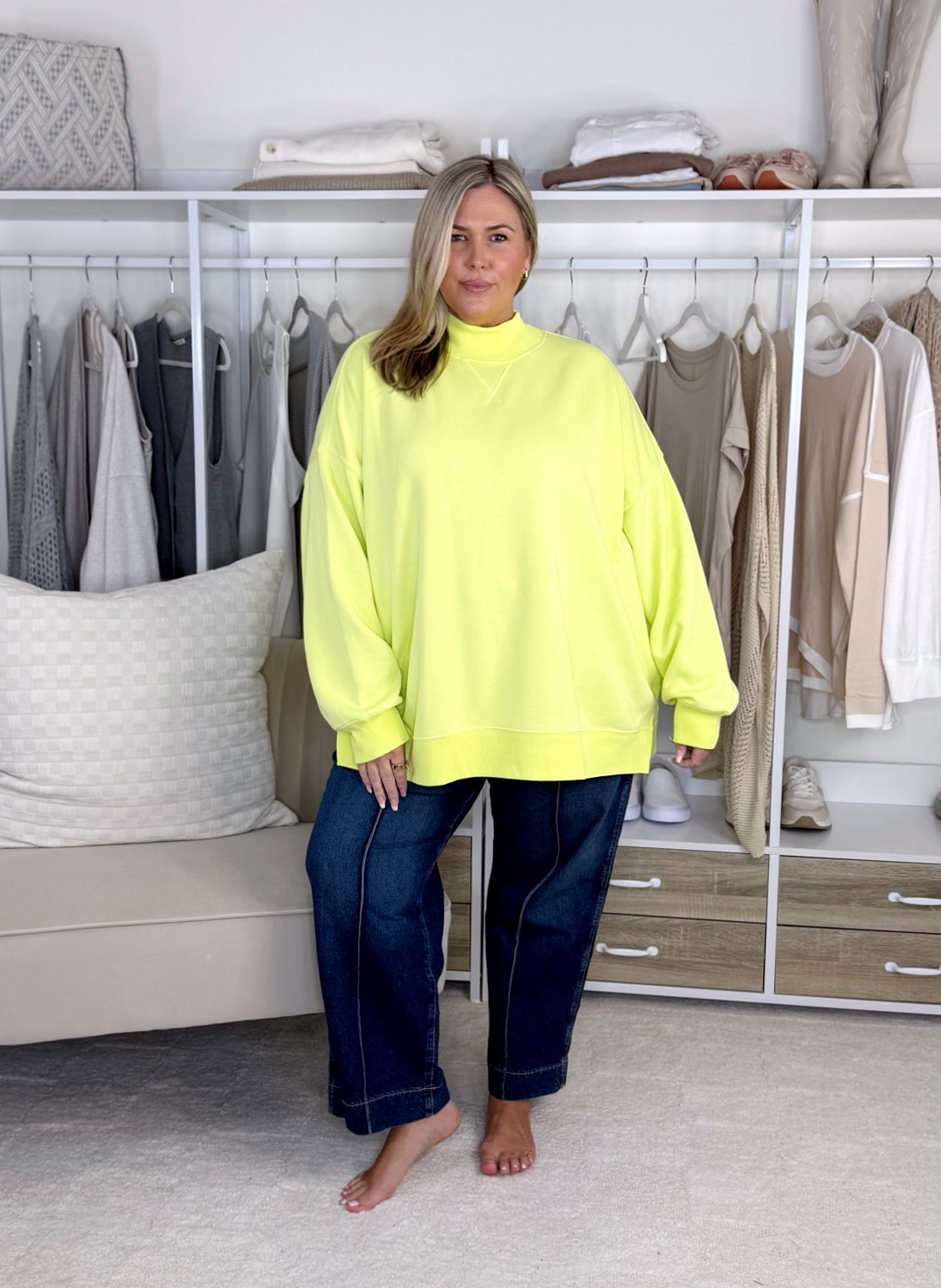 AE haul!! Wearing a size XXL in all! Size 20 in the jeans! The jeans run a little snug but they stretch. Plus size, outfit inspo, fall fashion, apron belly, mom life

#LTKSeasonal #LTKPlusSize #LTKMidsize