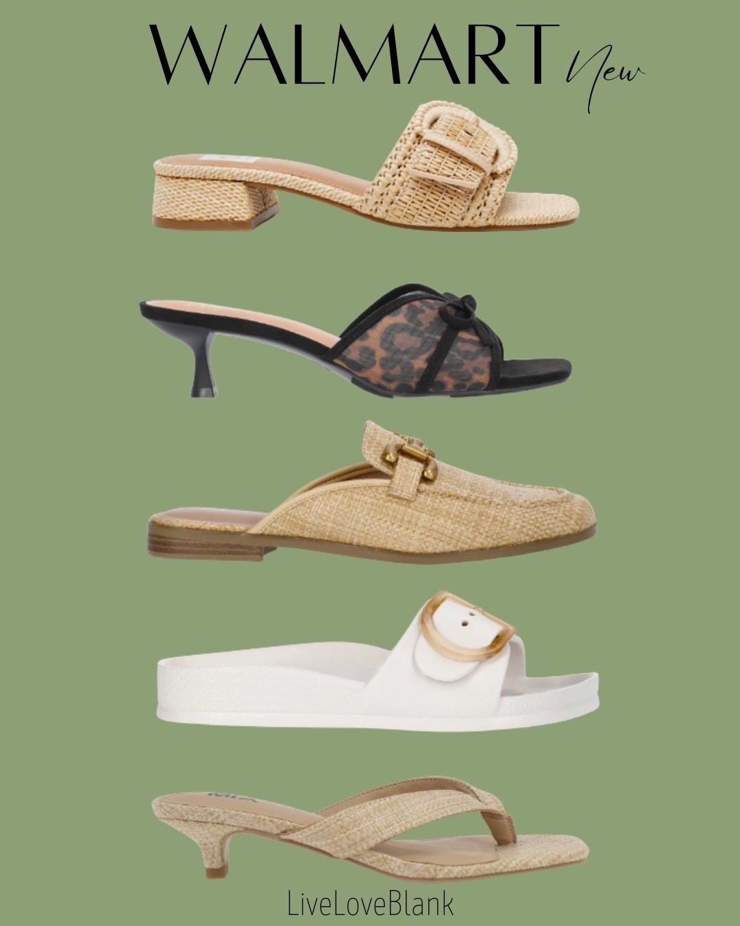Walmart shoes
Sandals, kitten heels, heels, thong sandals, block heels 

#LTKOver40 #LTKSeasonal #LTKU