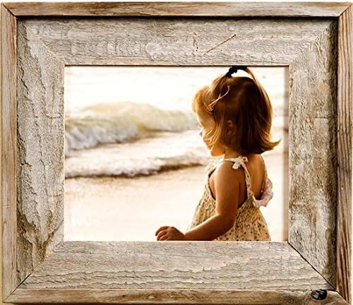 MyBarnwoodFrames - Lighthouse Series Reclaimed Barn Wood 4x6 Picture Frame (2 Inch Frame Width) | Amazon (US)