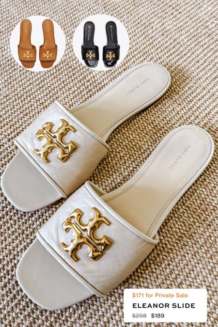 Tory Burch major spring sale, these chic sandals are normal $298 and now $171. I love them for an easy way to elevate outfits, especially with denim. SIZING: They run narrow so size up! 

#LTKshoecrush #LTKSpringSale #LTKtravel