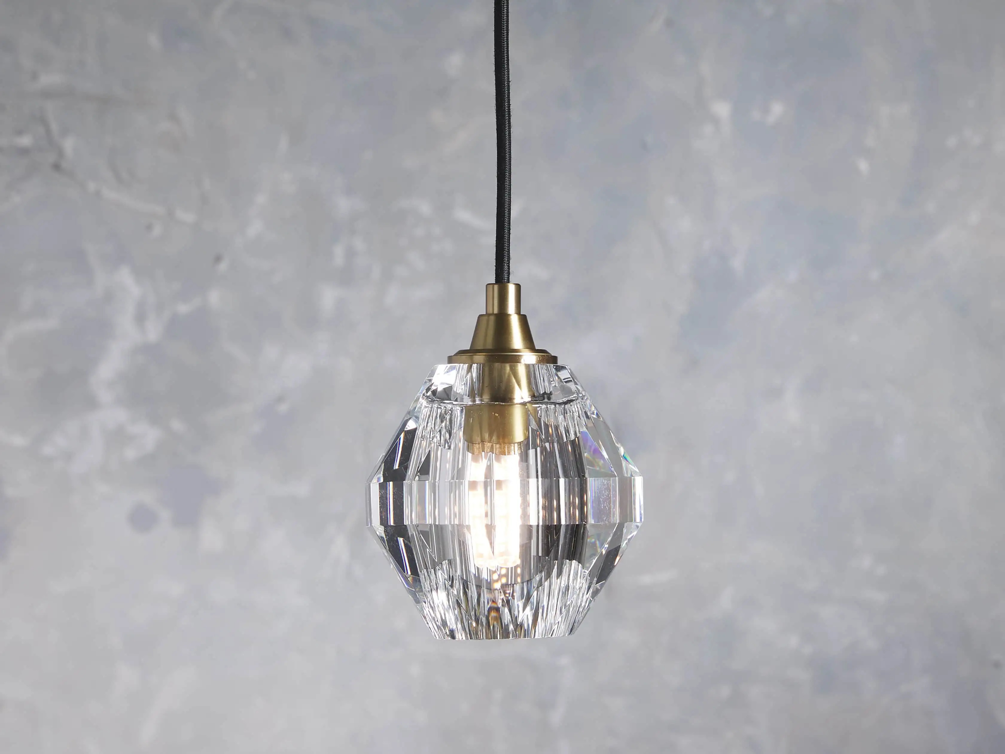 Amoroso Pendant in Brass | Arhaus
