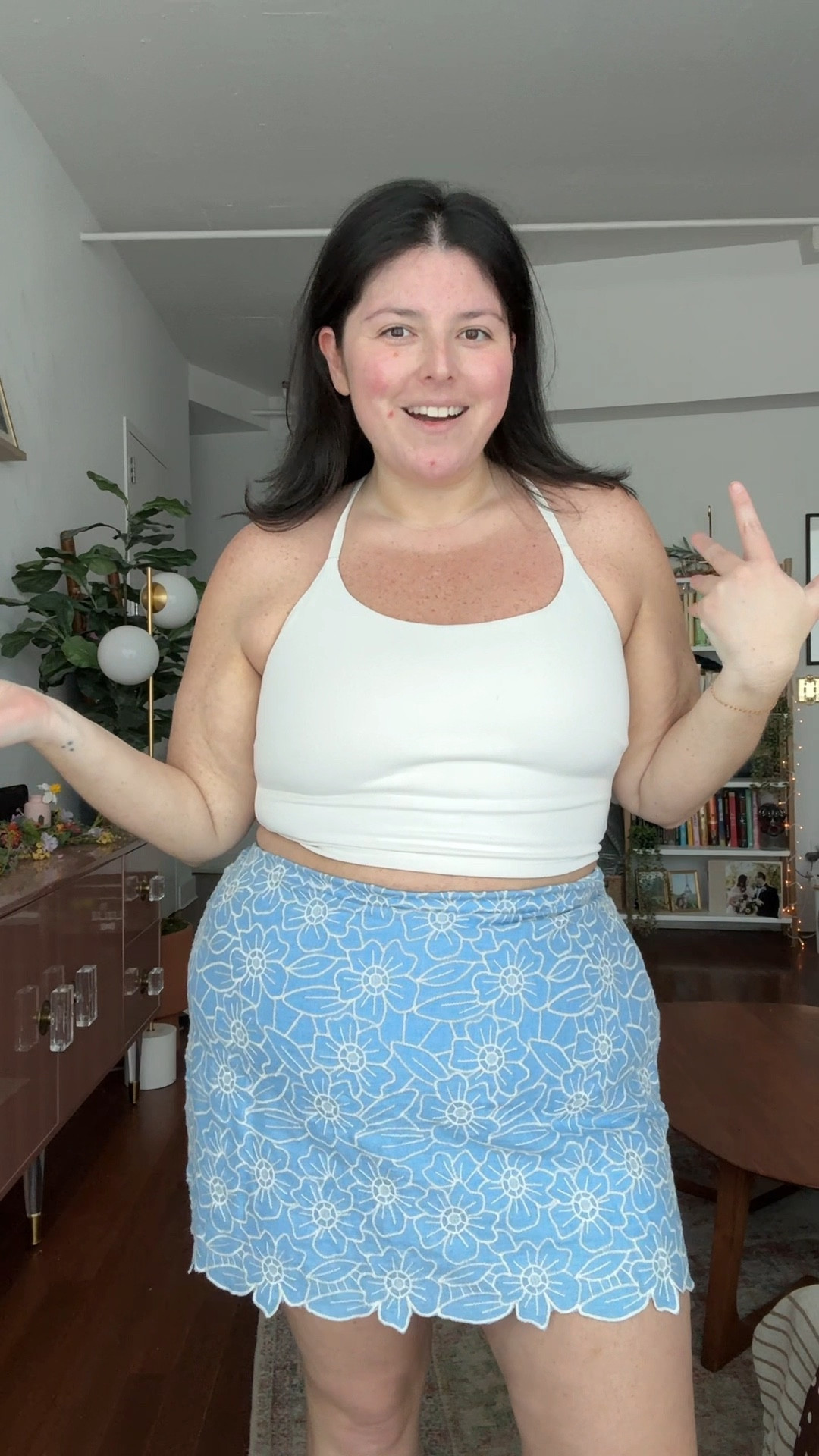 This skort is perfect for spring and summer! I’m wearing the xl and the curve line adds two inches to the hips  

#LTKSaleAlert #LTKPlusSize #LTKMidsize