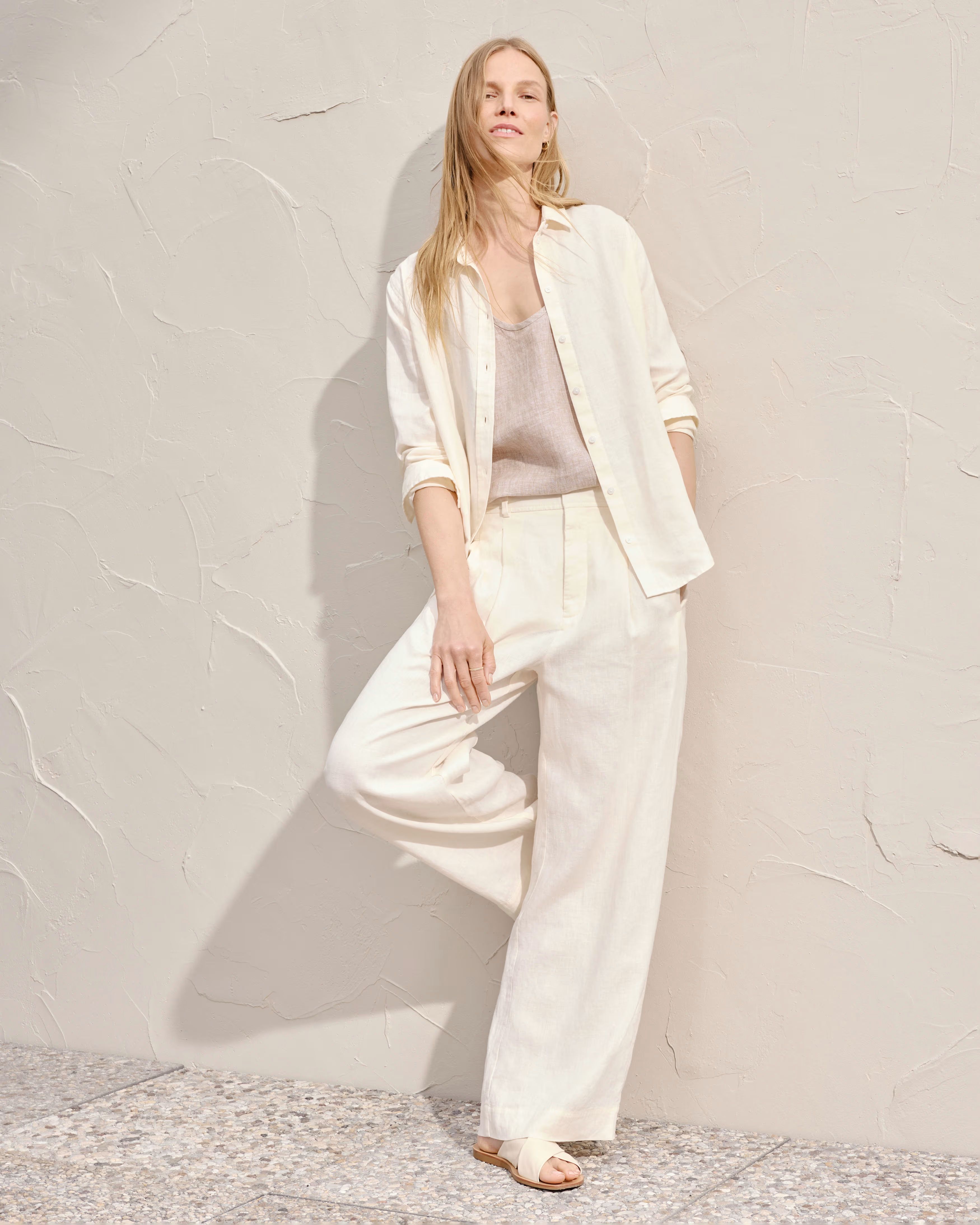 The Linen Way-High® Drape Pant | Everlane