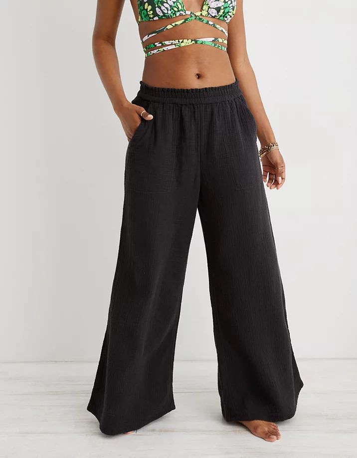 Aerie Pool-To-Party Wide Leg Pant | American Eagle Outfitters (US & CA)