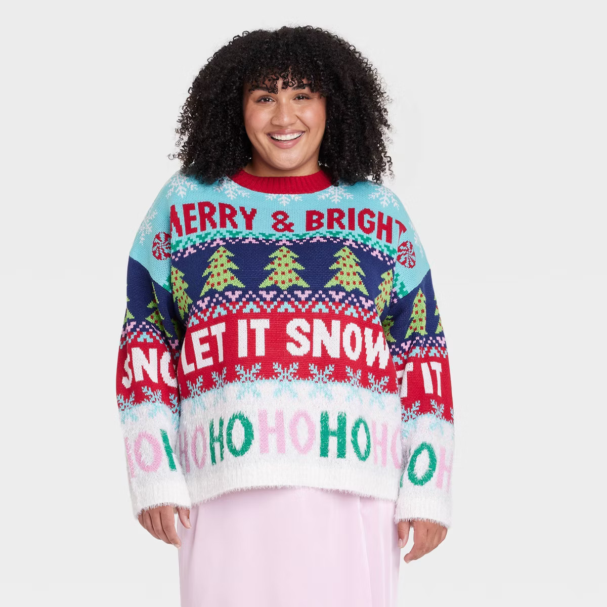 Women's Merry And Bright Graphic Sweater | Target