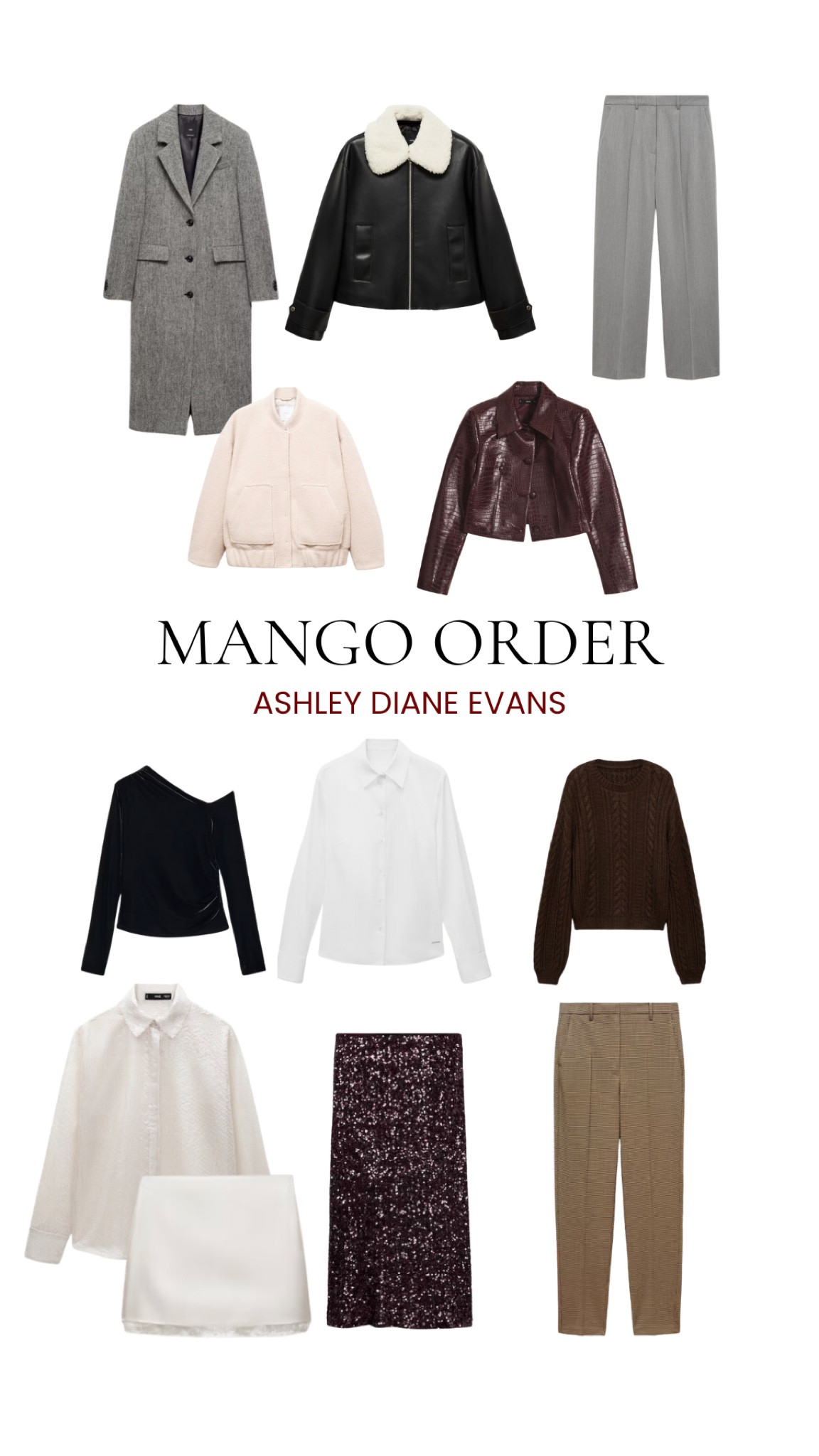 Recent Mango Order

#LTKFindsUnder100 #LTKHoliday #LTKSaleAlert