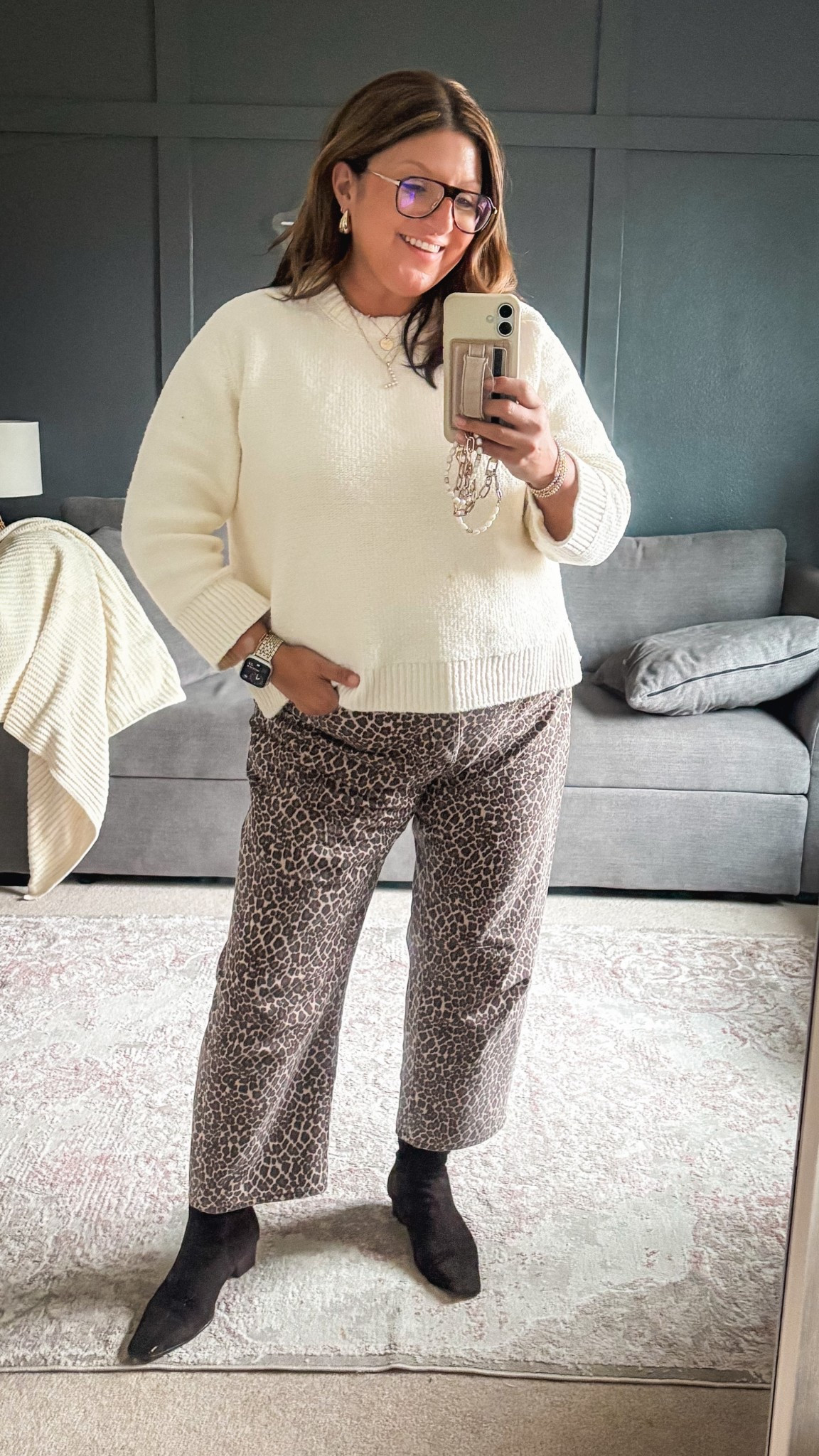 Abercrombie sweater (XL)
Madewell barrel jeans (32)
Madewell boots 

#LTKSaleAlert #LTKOver40 #LTKMidsize