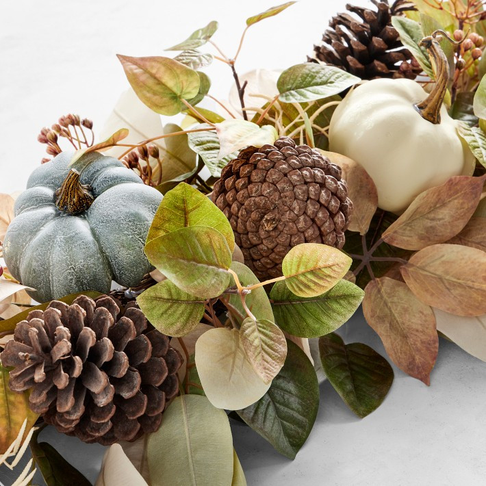 Faux Pumpkin Patch Centerpiece | Williams-Sonoma