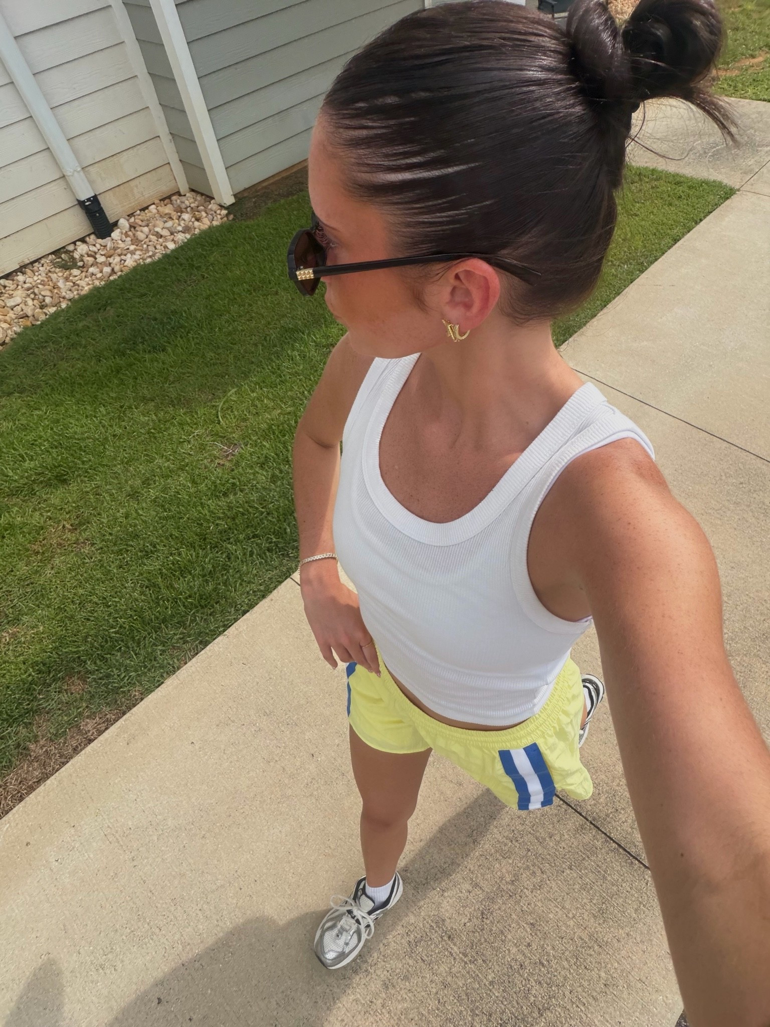 summer track shorts!!🌼🐠

#LTKgrwm #LTKSeasonal #LTKootd