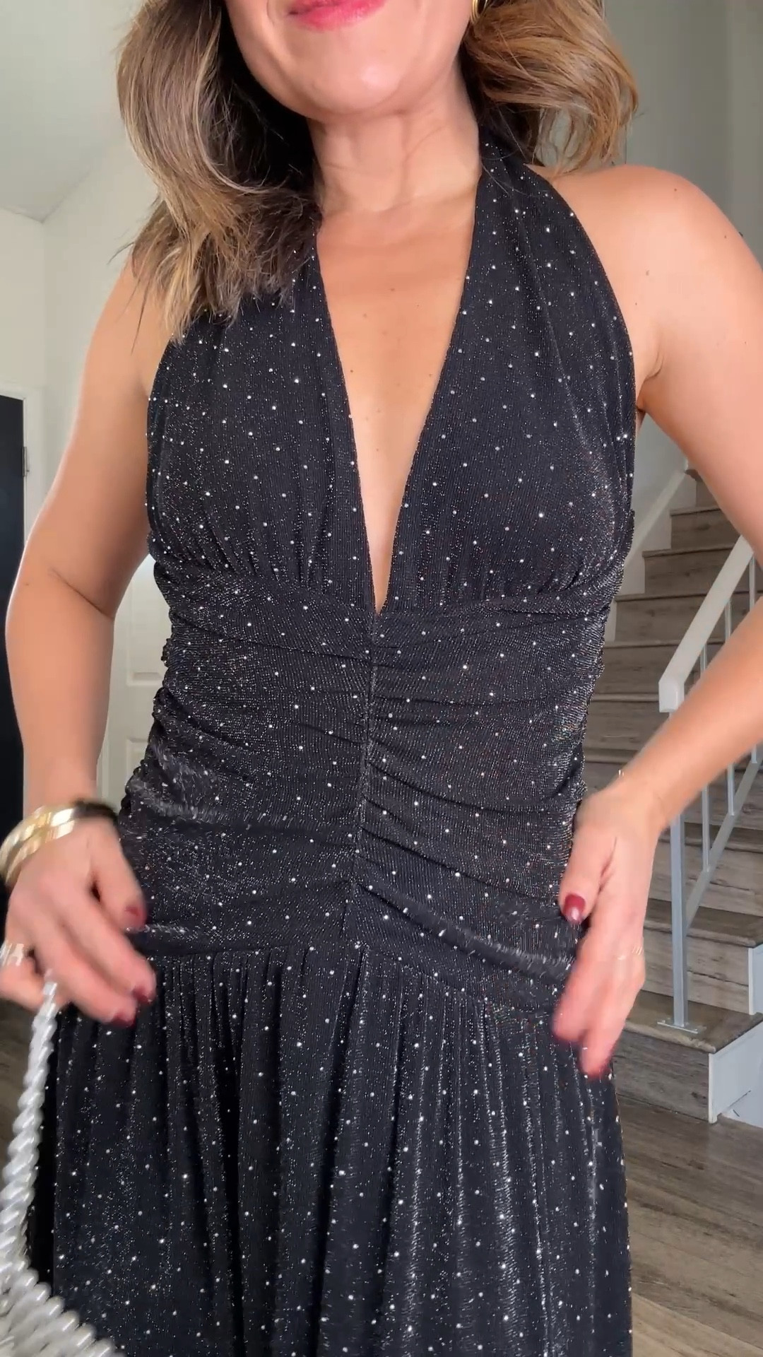 How stunning is this dress!! Take 30% off right now!! Wearing size xs! 

#LTKHoliday #LTKSaleAlert #LTKCyberWeek