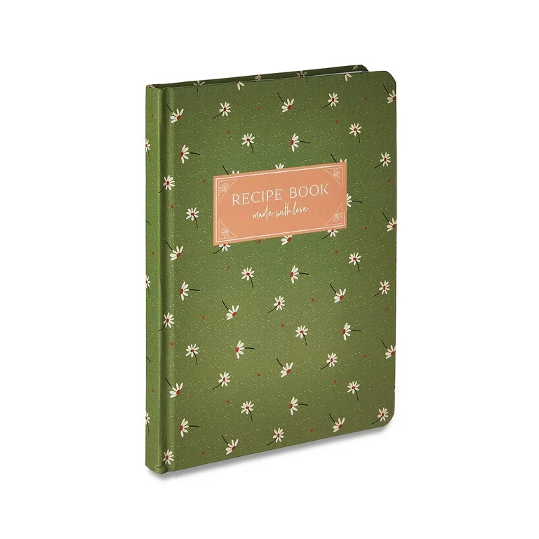 Mother's Day Wildflower Recipe Book, Green, 6 in x 8 in, 100 Pages, by Way To Celebrate - Walmart... | Walmart (US)
