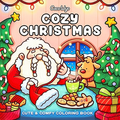 Cozy Christmas: Coloring Book for Adults and Kids (Cozy Spaces Coloring) | Amazon (US)