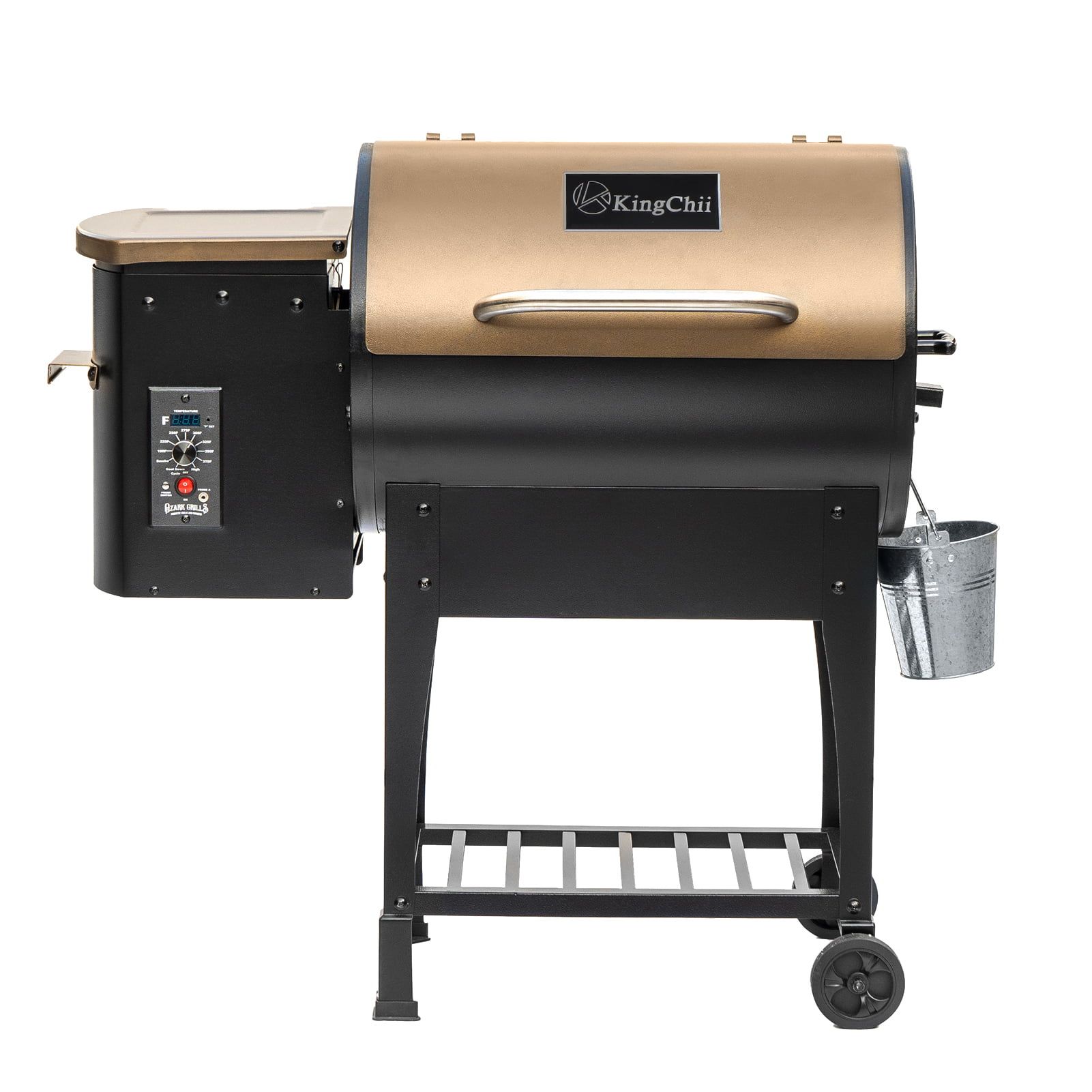 KingChii Wood Pellet Smoker & Grill 305 sq. in, 8 in 1 Outdoor Smokers BBQ with Auto Temperature ... | Walmart (US)