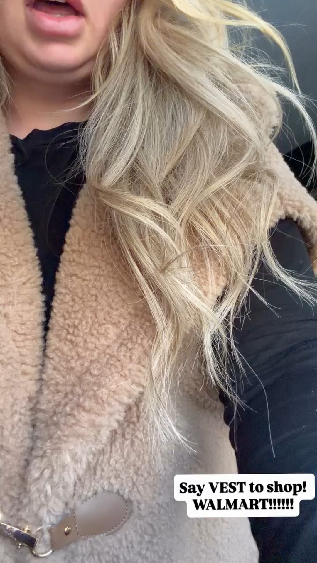 Warm, fuzzy vest! Great with leggings outfit

#LTKMidsize #LTKSeasonal