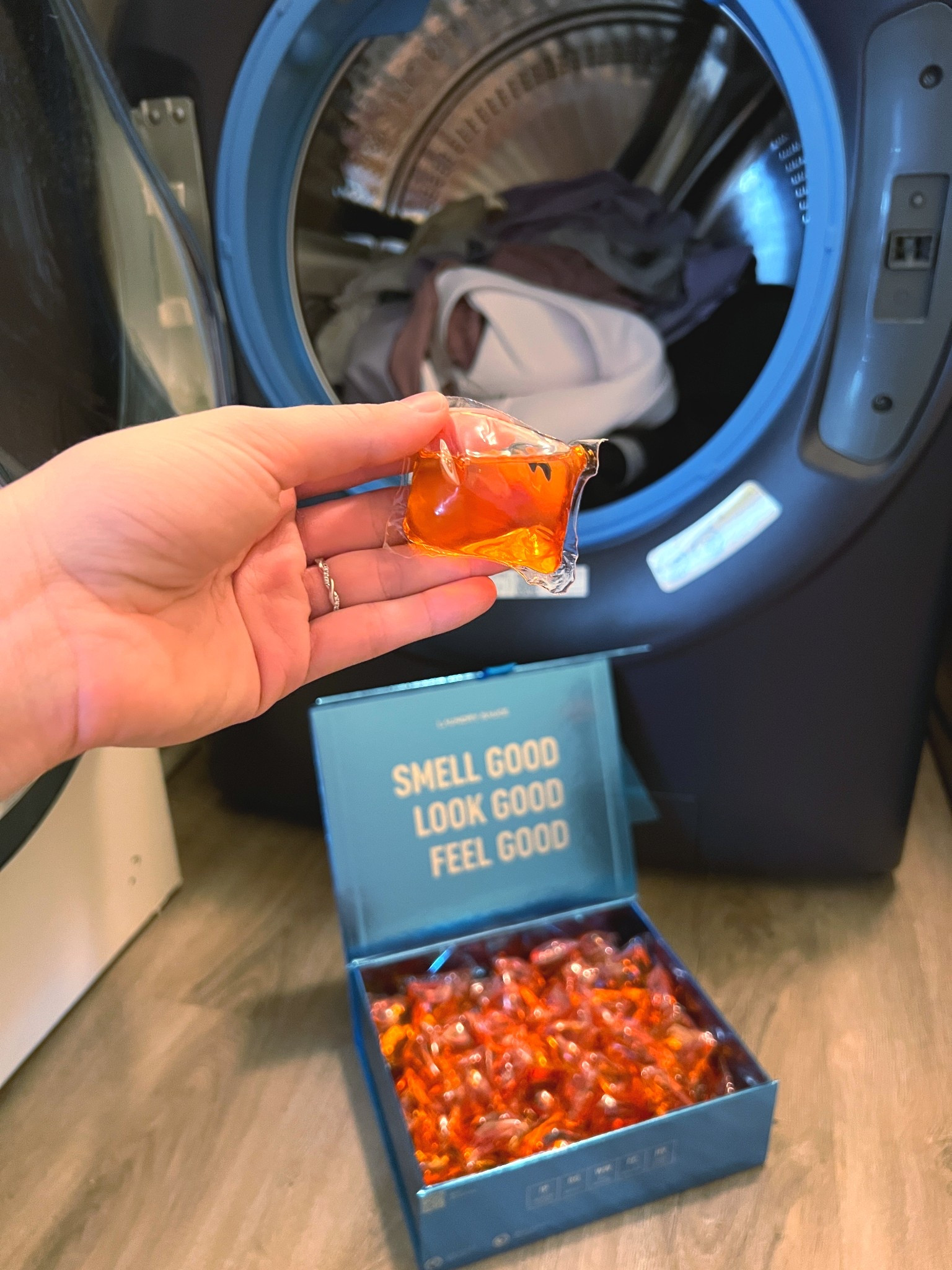 This is easily the best smelling laundry detergent that I have ever used. We’re not talking “spring day”, “ocean breeze”, “fresh linen” kind of scents. I’m talking actual fragrances that rival colognes and perfumes. I chose Indonesian Patchouli as I found it to be a more unisex scent. Highly recommend! Coupon Code: DONNAGAILBLOG for 15% off on Laundry Sauce

#LTKHome #LTKSaleAlert