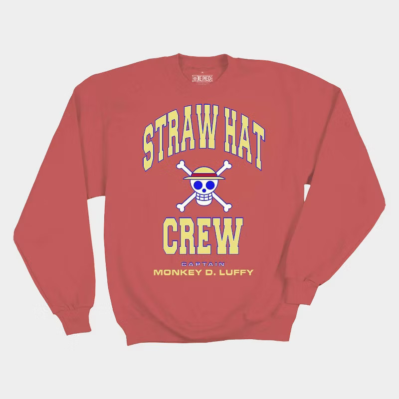 Men's One Piece Pullover Graphic Sweatshirt - Cherry Pink | Target