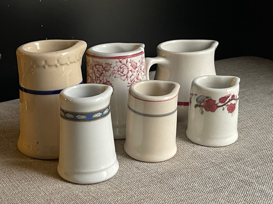 Antique Ironstone Diner Creamer - Etsy | Etsy (US)