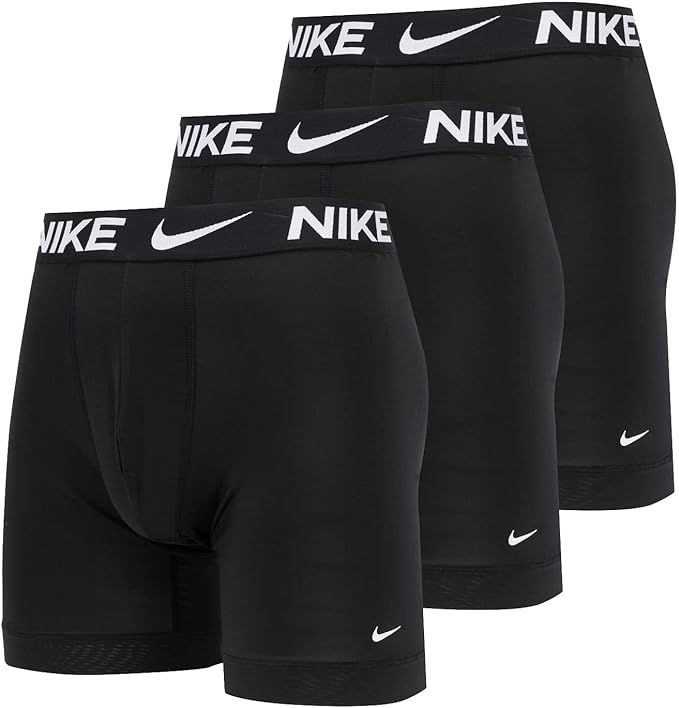 Nike Mens 3PK Dri-Fit Boxer Briefs | Amazon (US)