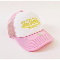 Vintage White & Baby Pink Von Dutch Cap/Trucker Hat. Deadstock New With Tags | Etsy (UK)