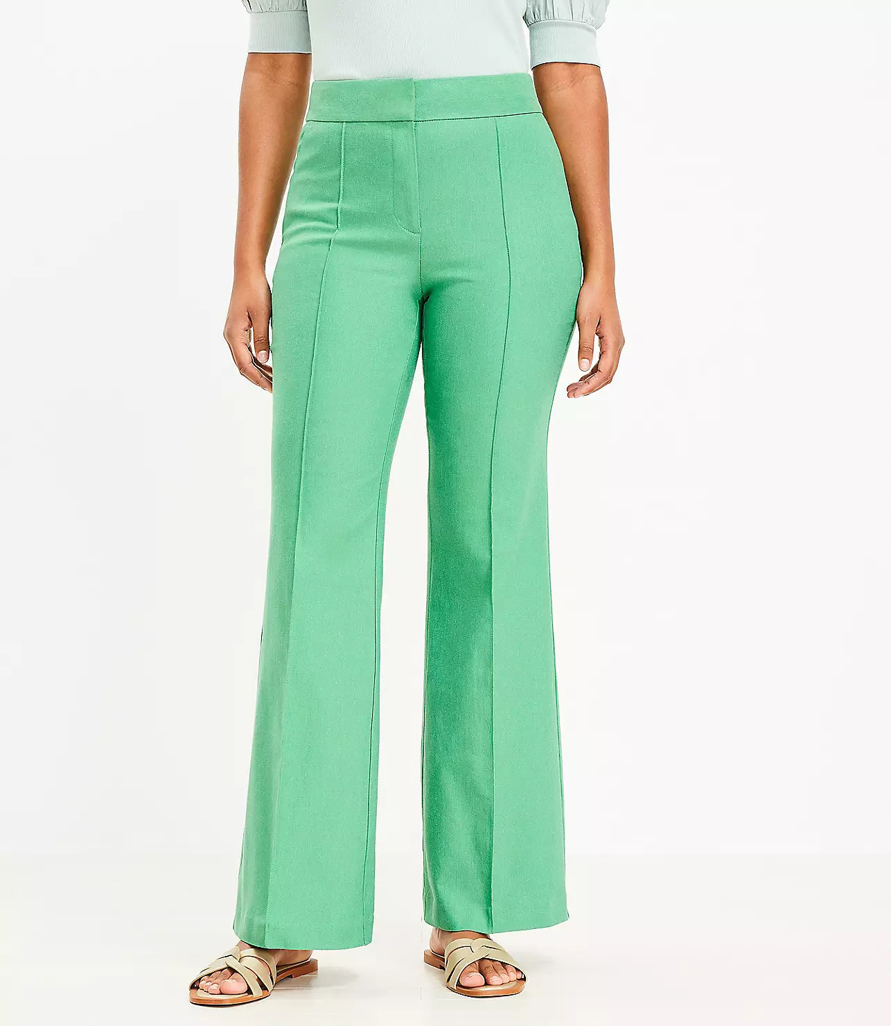 Flare Pants in Twill | LOFT