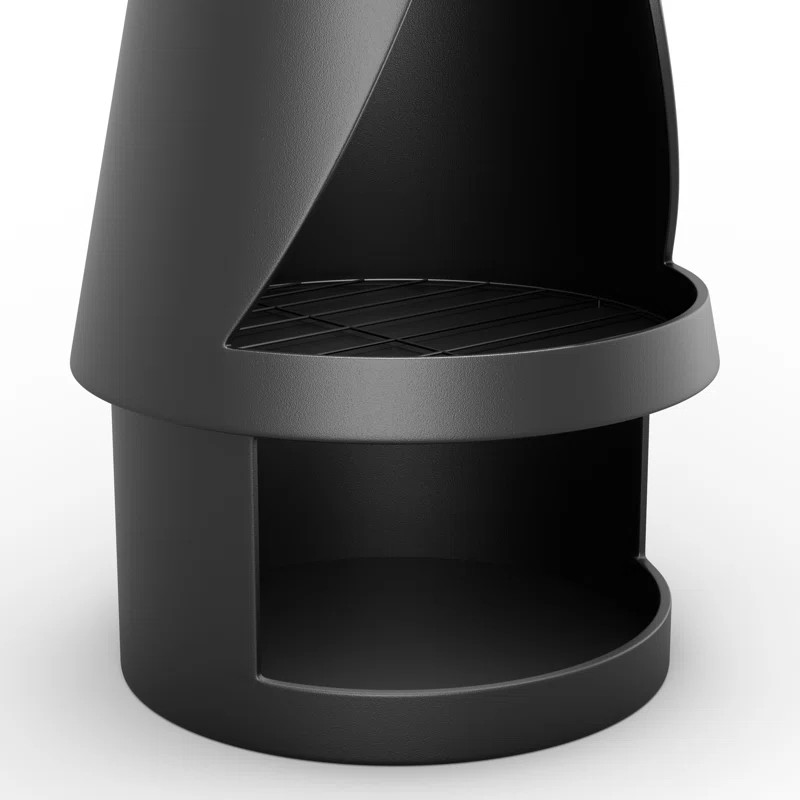 Zaymar 56.1" H Iron Wood Burning Outdoor Chiminea | Wayfair North America