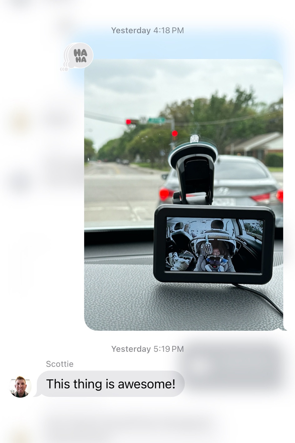 Car camera baby monitor so you don’t have to turn around to look at a mirror. Great gift for the expecting parents - safer than a mirror #LTKbump #LTKbaby

#LTKGiftGuide