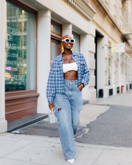 Flashback Friday to NYFW! I still cannot get over this @SandroParis tweed coatigan to this day, it’s so versatile in the way it can be dressed up and down. #ClosetStaple

#LTKstyletip #LTKeurope #LTKshoecrush