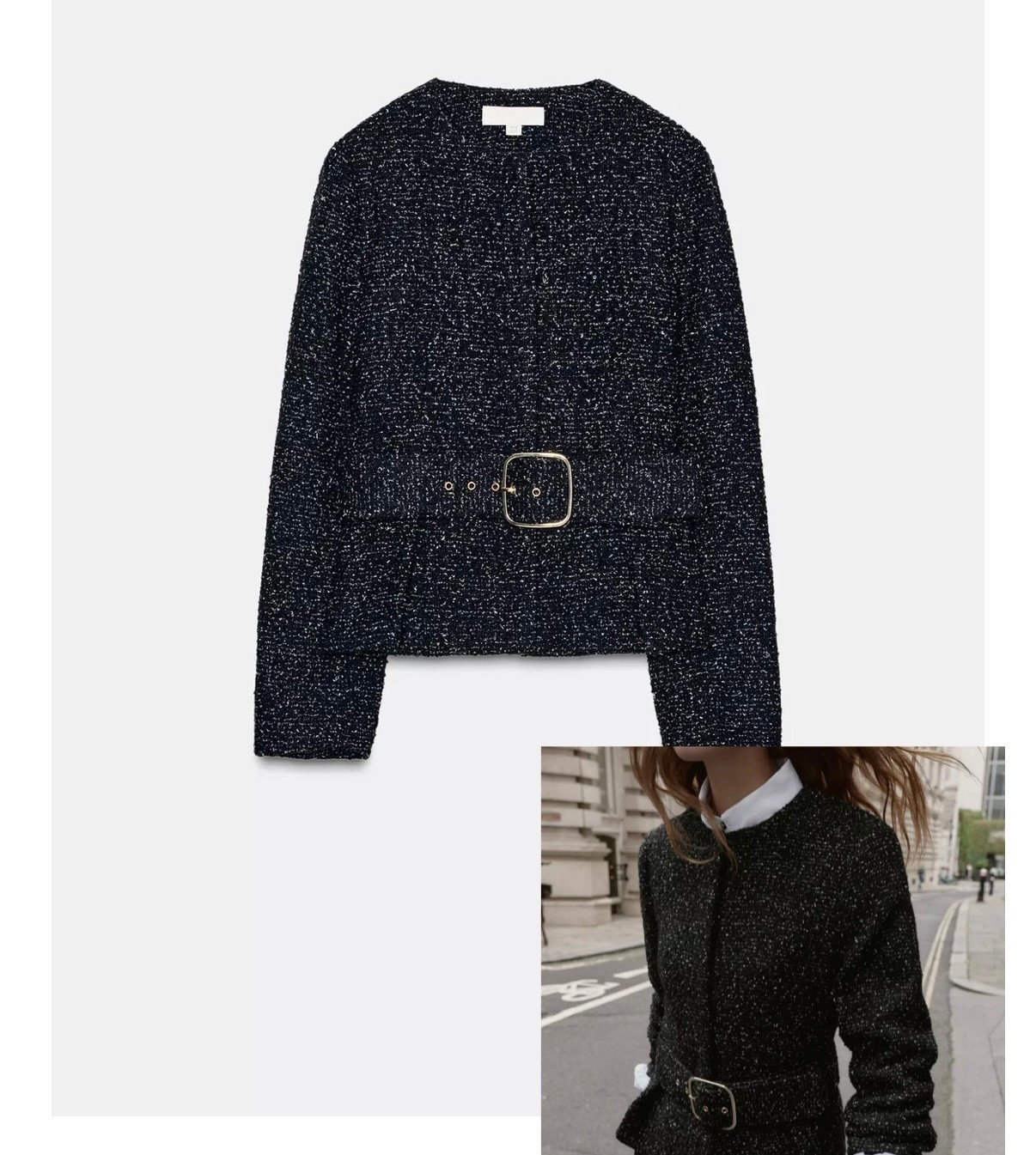 Blazer Zara 

#LTKitalia #LTKwinter #LTKeurope