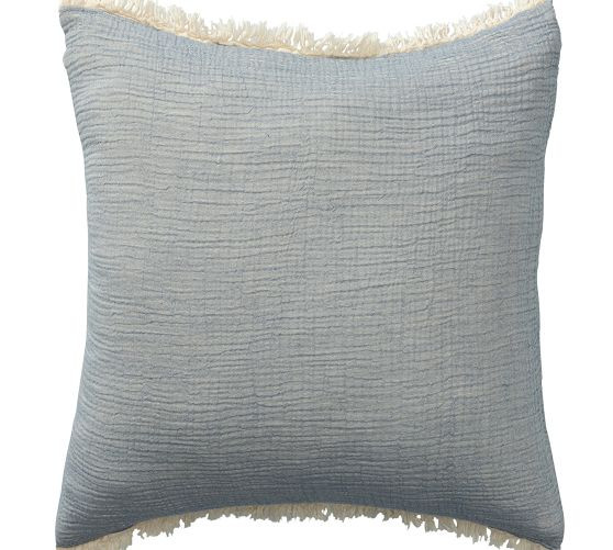 Turkish Cotton Fringe Pillow | Pottery Barn (US)