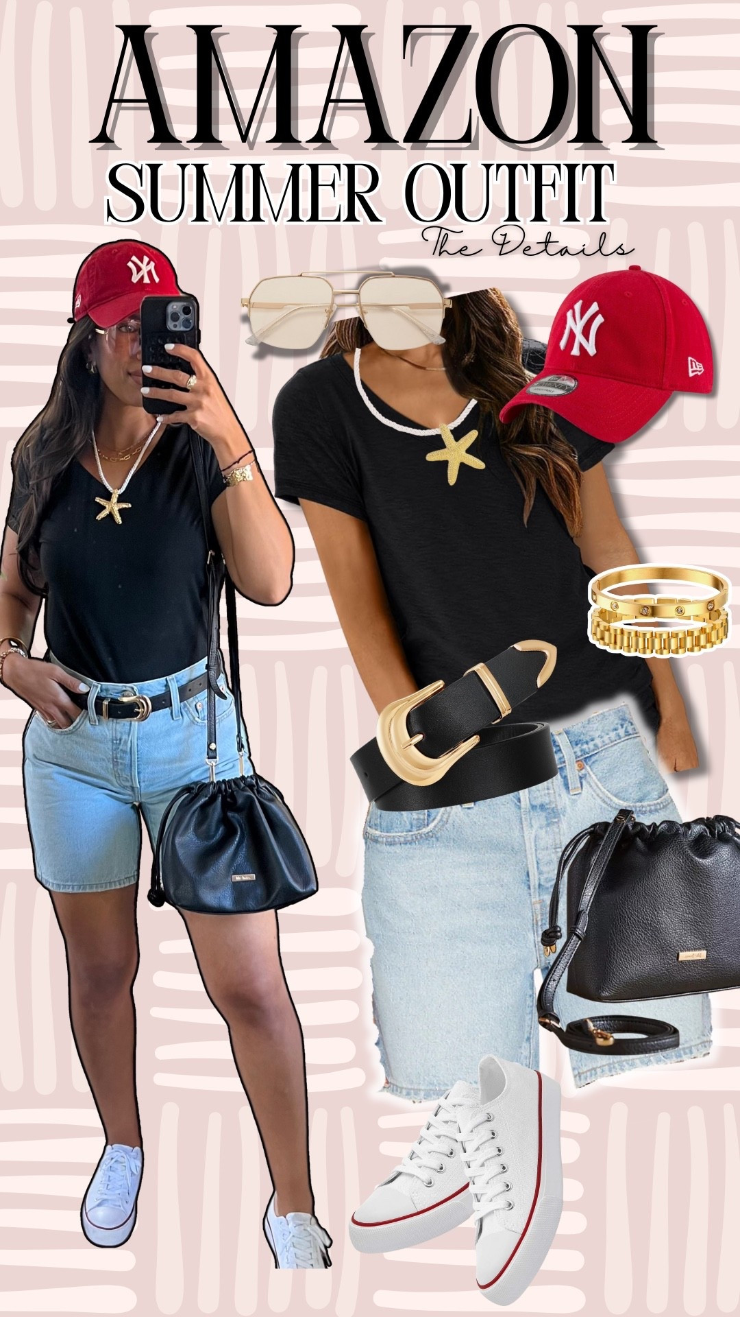 The outfit from today! Denim shirts have no stretch, wearing size 28! 

#LTKStyleTip #LTKSummerEdit #LTKMidsize