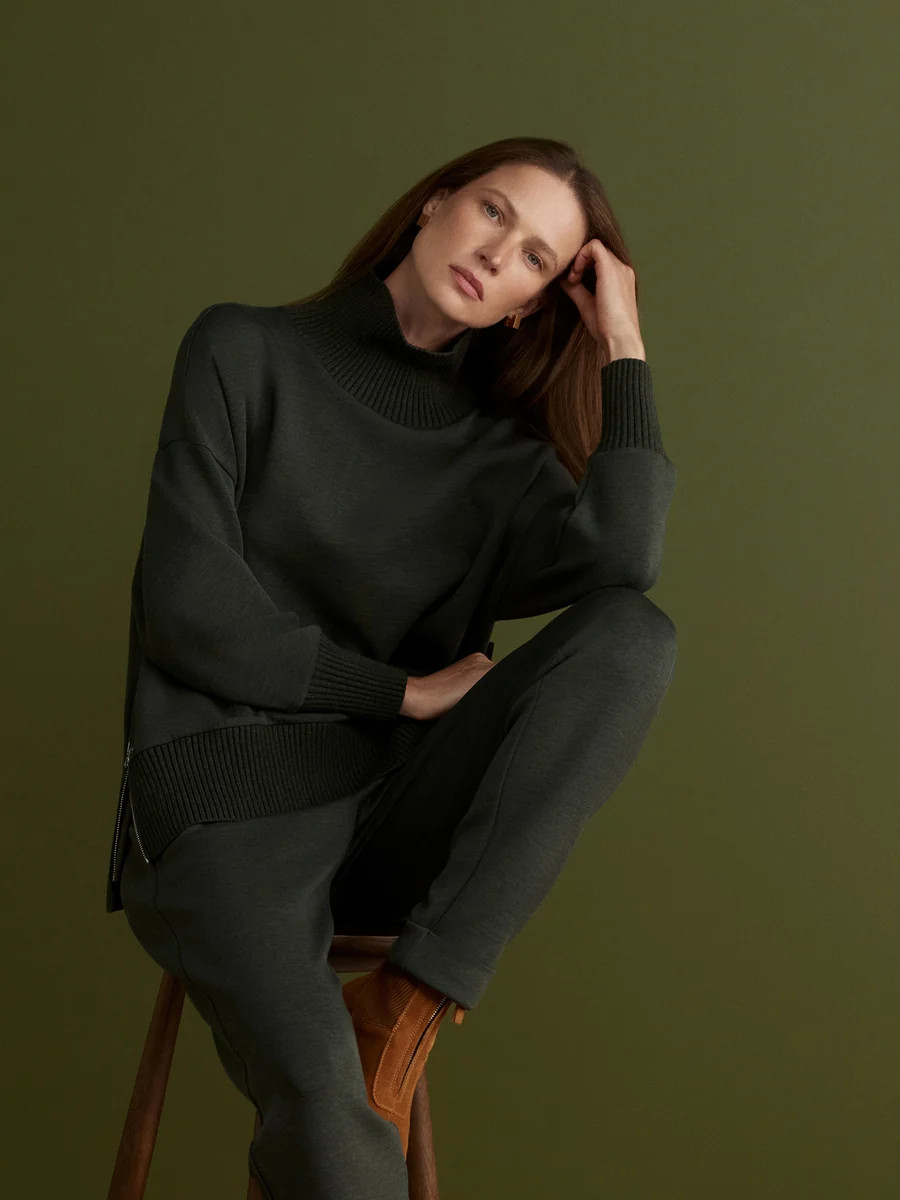 Barker High Neck Sweat | Varley US | Varley US