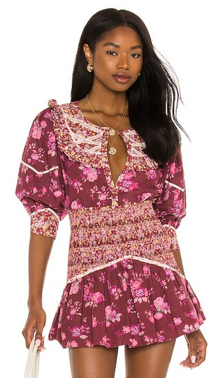 X REVOLVE Morrison Top in Spiced Apple Red | Revolve Clothing (Global)