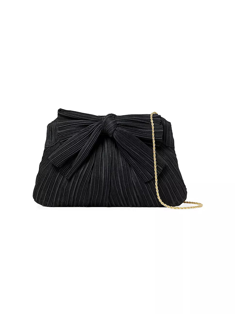 Rayne Pleated Bow Frame Clutch | Saks Fifth Avenue