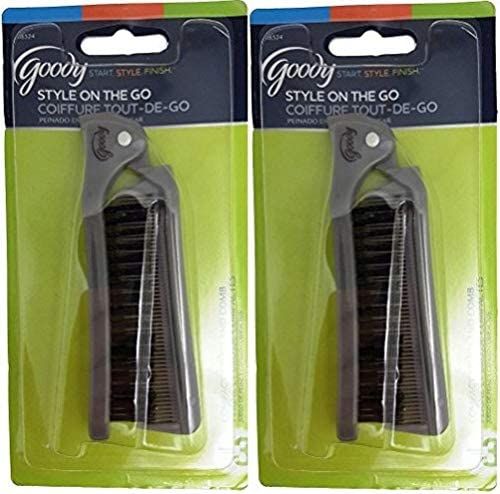 Goody 08524 Style On The Go Compact Brush and Comb Combo (Pack of 2); Maintain Your Look On the G... | Amazon (US)