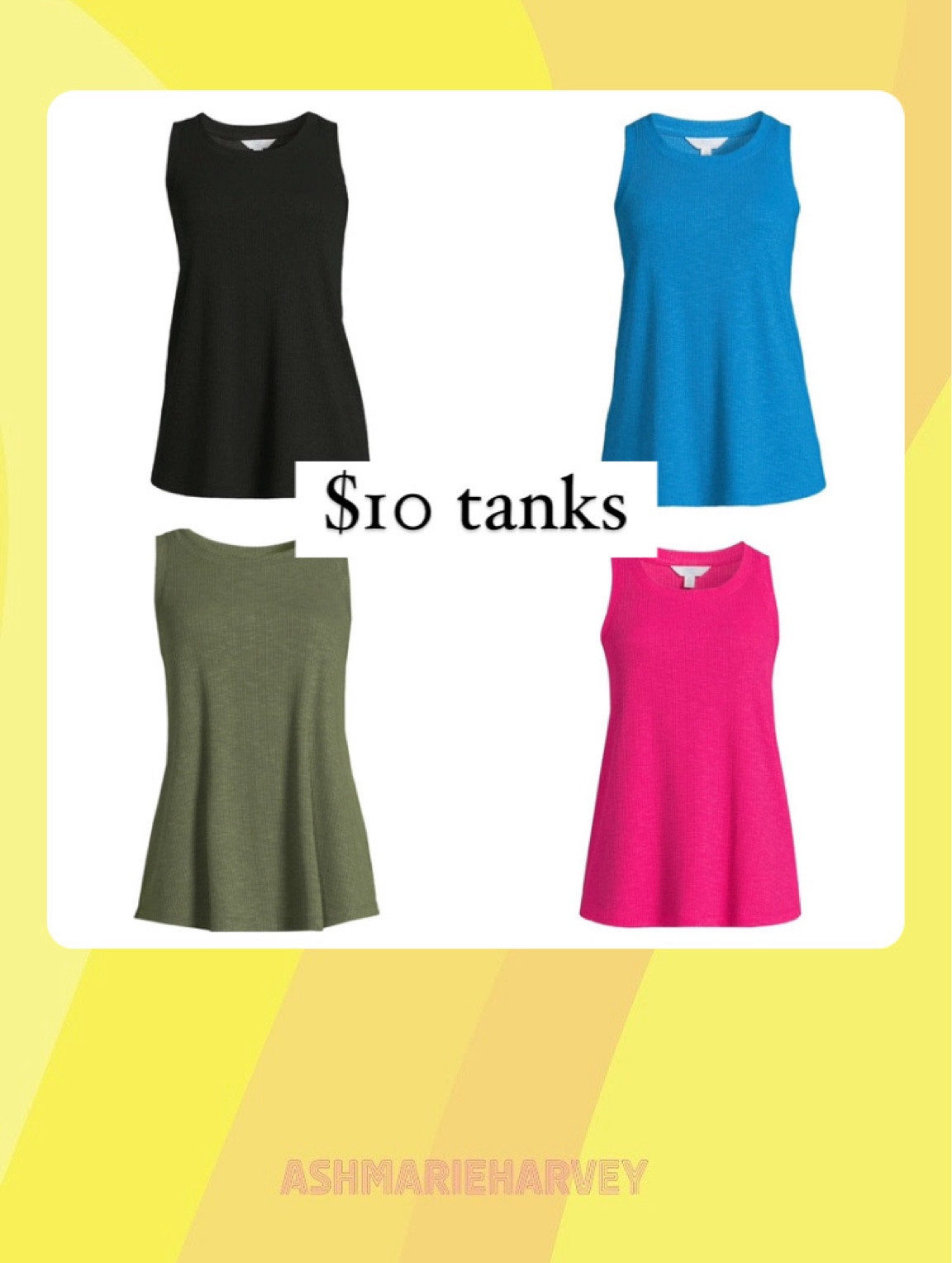 I bought black because a solid black tank, denim shorts, and jewelry can make you feel cute without much effort.

Tank top, affordable style, budget friendly style

#LTKstyletip #LTKfindsunder50 #LTKmidsize