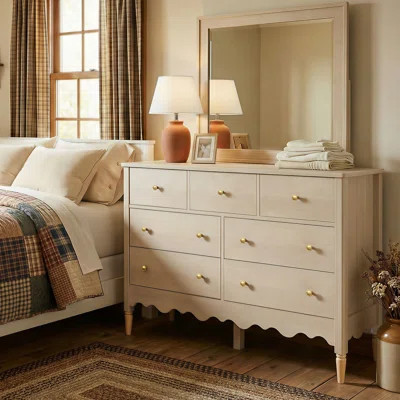 43.3" Dresser With Wood Drawers | Wayfair North America