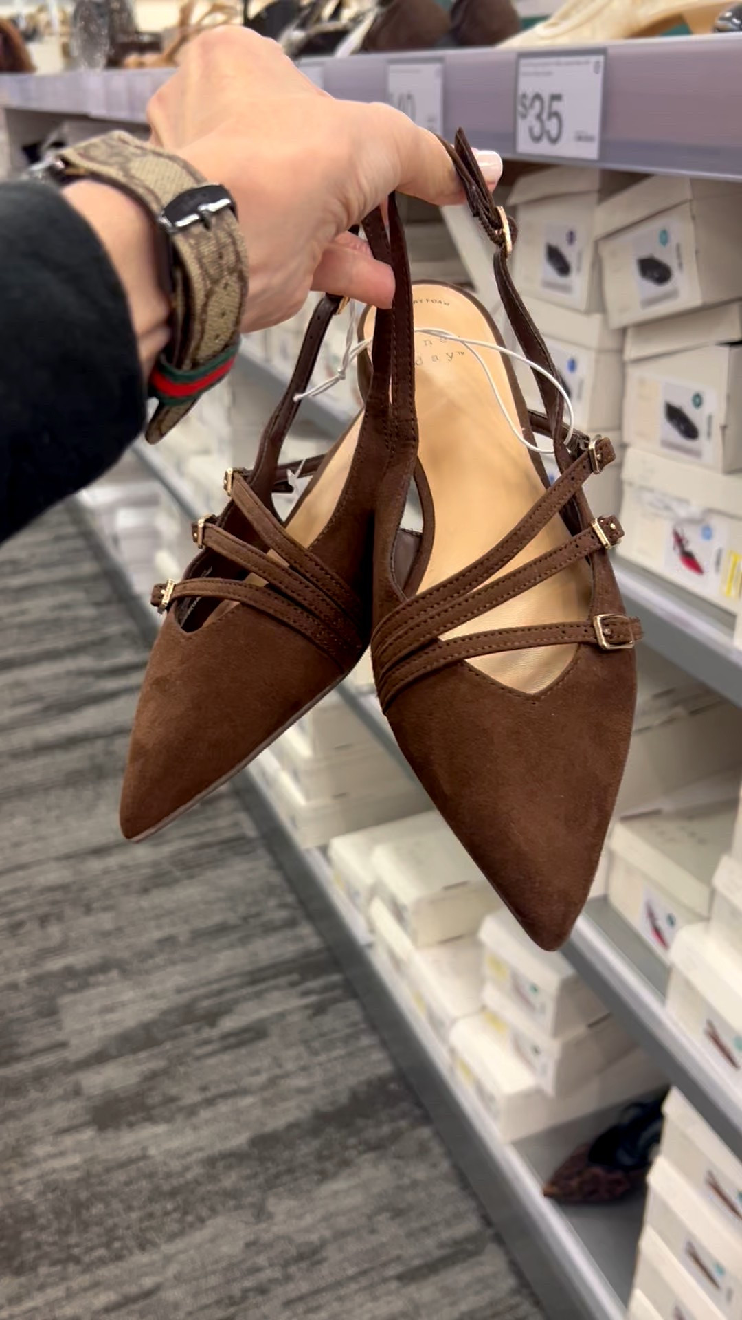 brown faux suede flats, target shoes 

#LTKSeasonal #LTKootd #LTKFindsUnder50