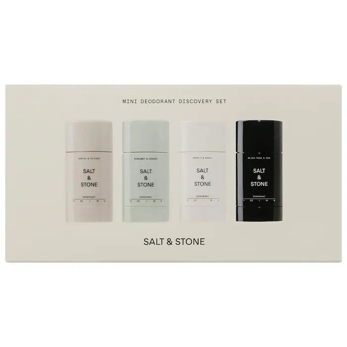 Mini Deodorant Discovery Set - Salt & Stone | Sephora | Sephora (US)
