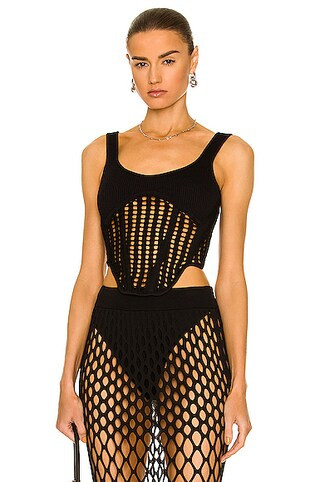 Net Crochet Top | FWRD 