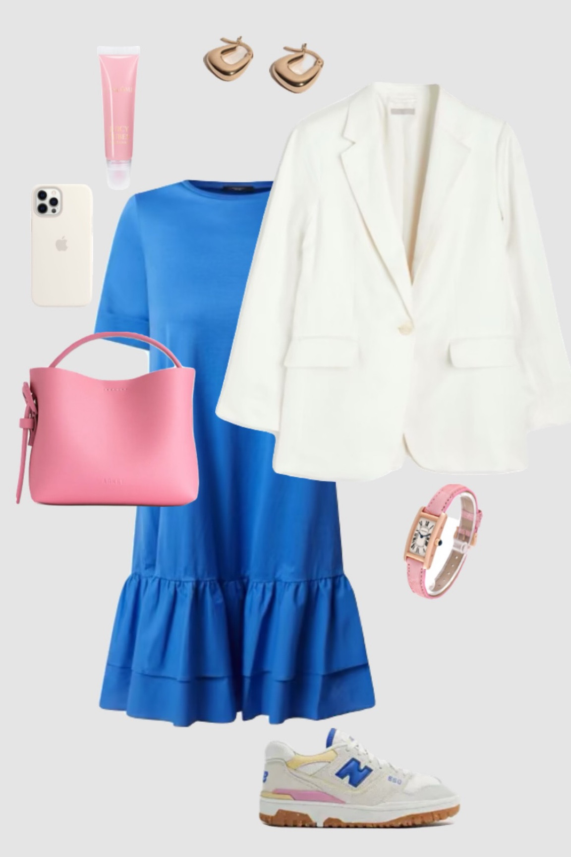 Fresh fun and colourful for summer. Love these colours together💙🤍💕

#LTKeurope #LTKSeasonal