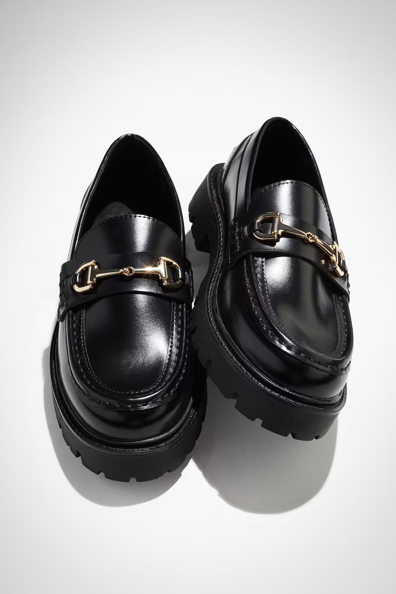 Chunky loafers - Black - Ladies | H&M GB | H&M (UK, MY, IN, SG, PH, TW, HK)
