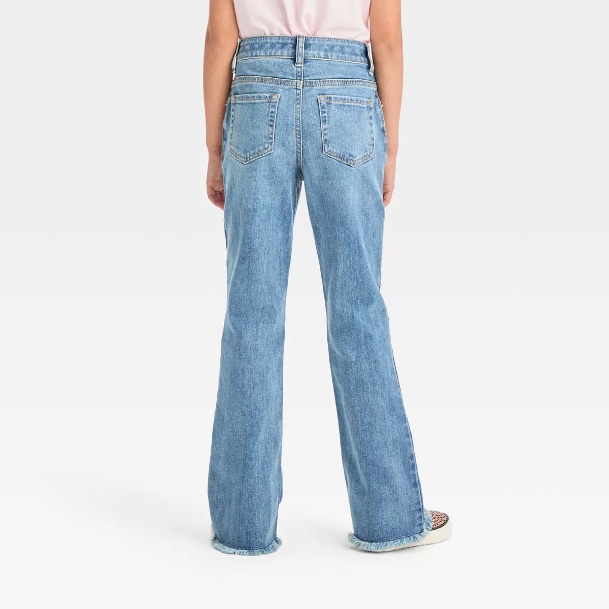 Girls' Mid-Rise Flare Jeans - Cat & Jack™ | Target